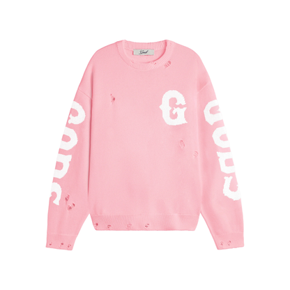 Sweater Gods Brand G Side Knitted Rose