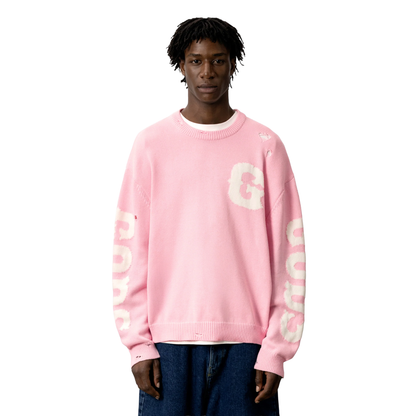 Sweater Gods Brand G Side Knitted Rose