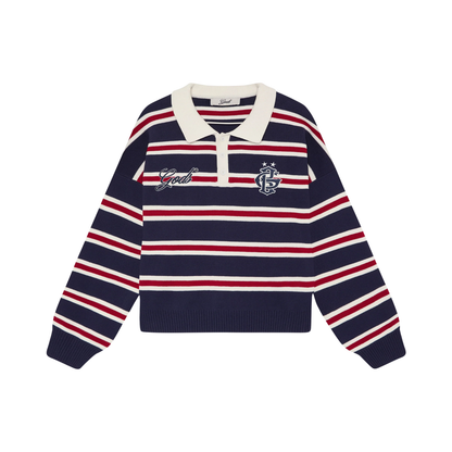 Sweater Gods Brand Star Striped Knitted