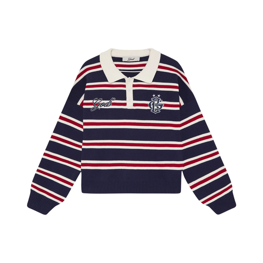 Sweater Gods Brand Star Striped Knitted