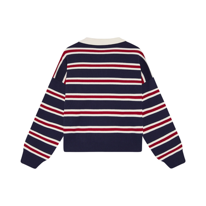 Sweater Gods Brand Star Striped Knitted