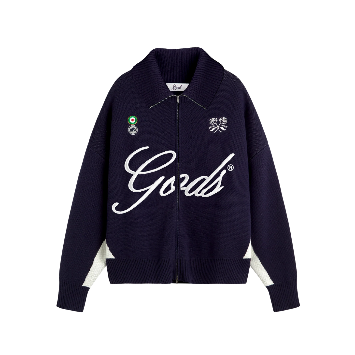Sweater Gods Brand FC Zipper Navy