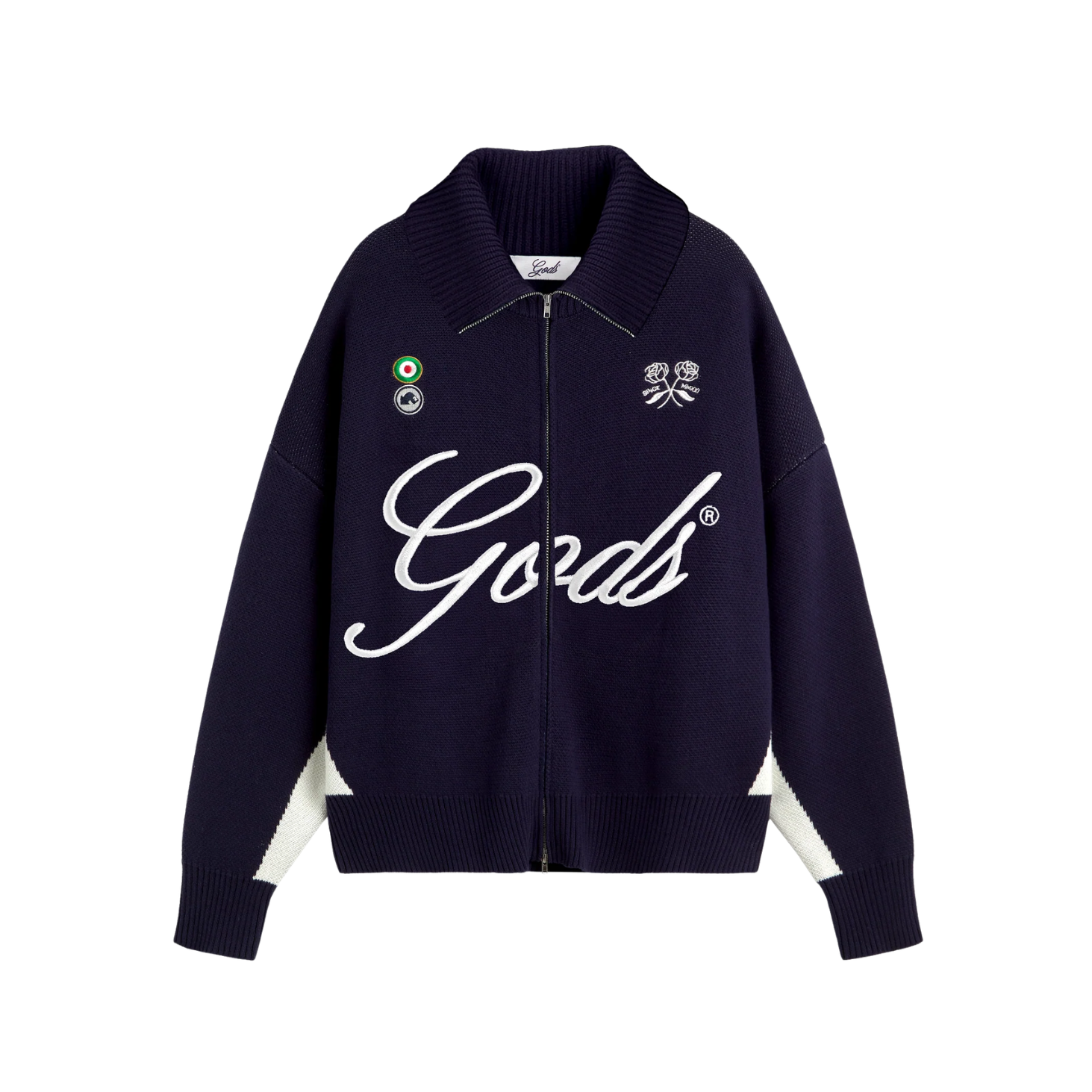 Sweater Gods Brand FC Zipper Navy