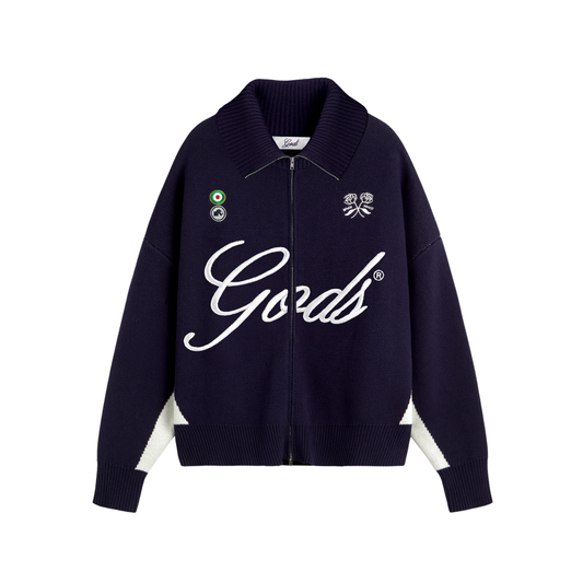 Sweater Gods Brand FC Zipper Navy