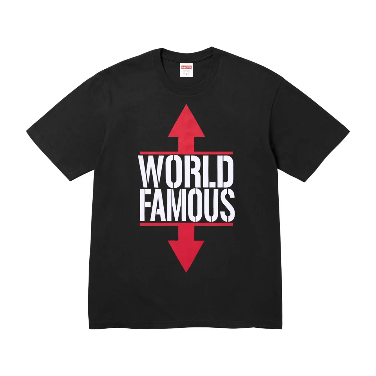 Polera Supreme World Famous Black
