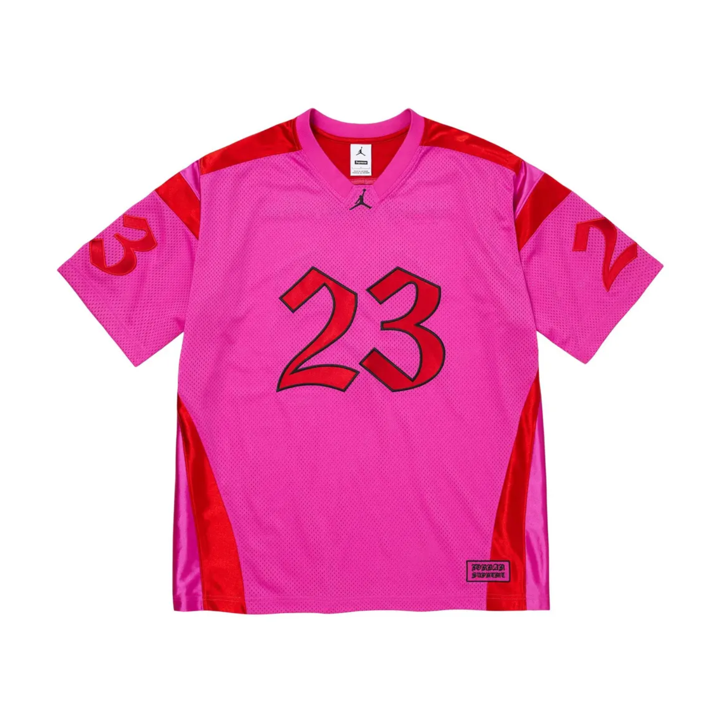 Polera Supreme x Jordan Warm Up Jersey Pink