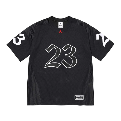 Polera Supreme x Jordan Warm Up Jersey Black