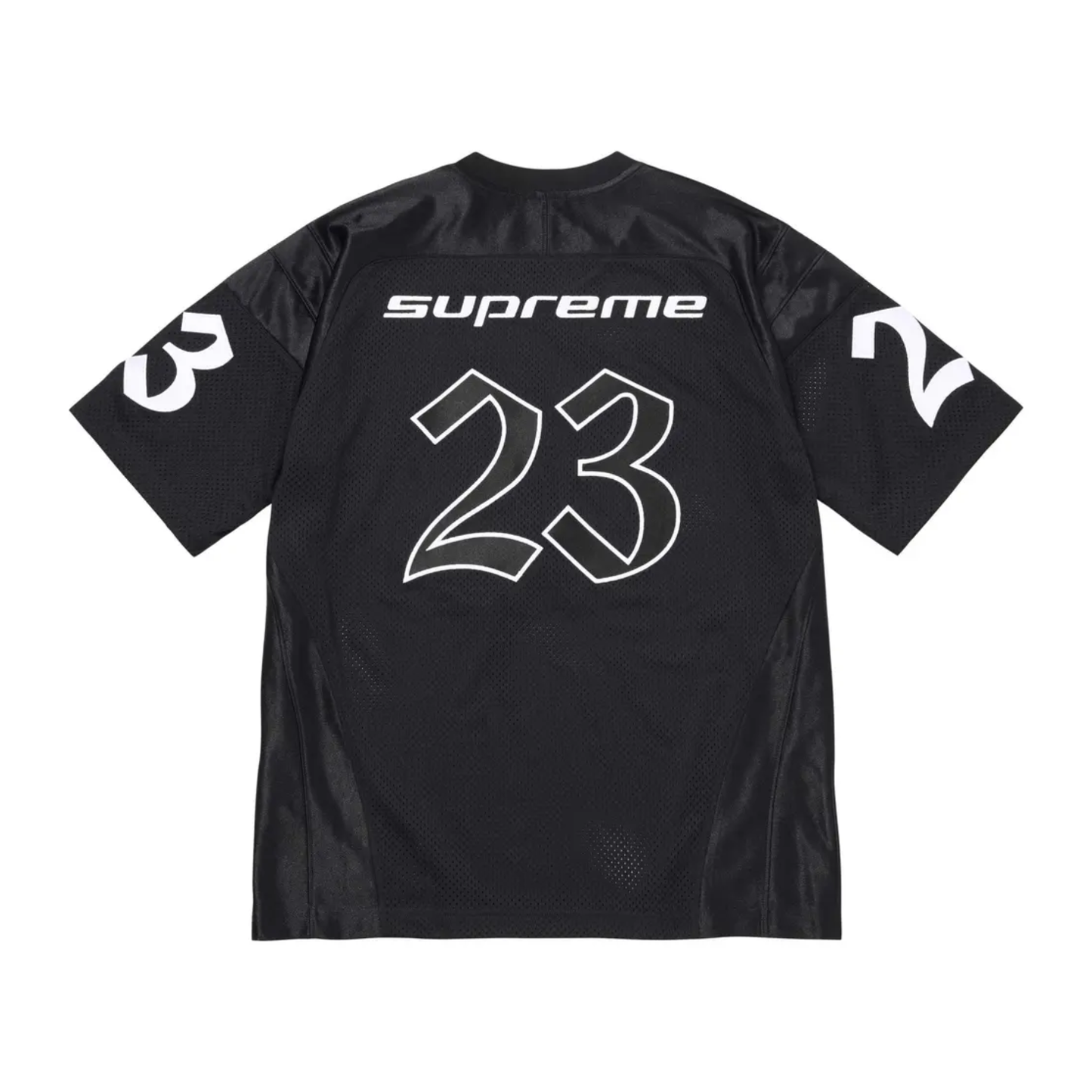 Polera Supreme x Jordan Warm Up Jersey Black