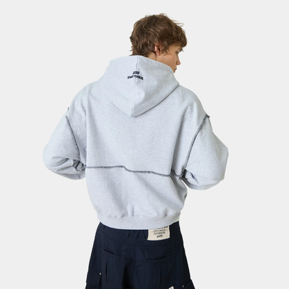 Poleron Eme Studios Capri Heather Grey Full Zip