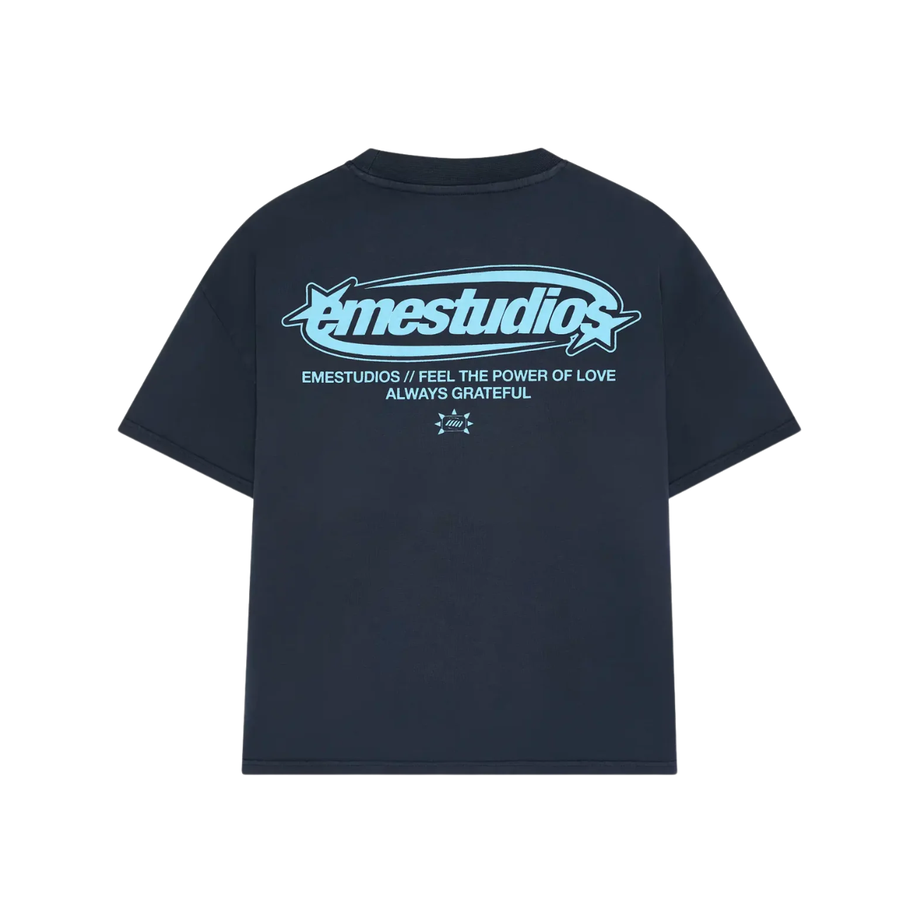 Polera Eme Studios Boundless Navy Oversized