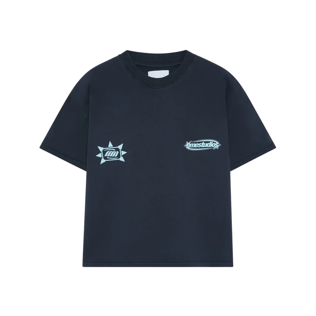 Polera Eme Studios Boundless Navy Oversized