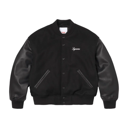 Chaqueta Supreme Cross Varsity Jacket Black