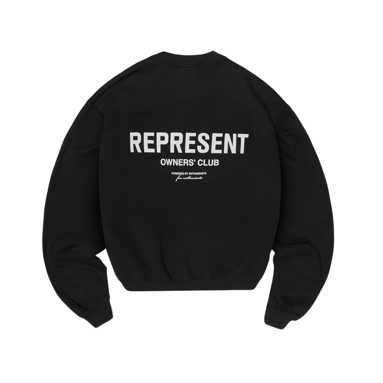 Poleron Represent Owners Club Crewneck Black