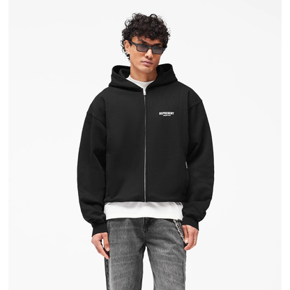 Poleron Represent Owners Club Zip Black