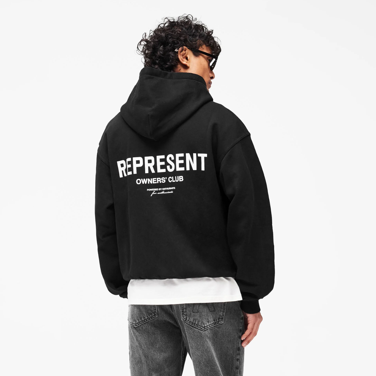 Poleron Represent Owners Club Zip Black