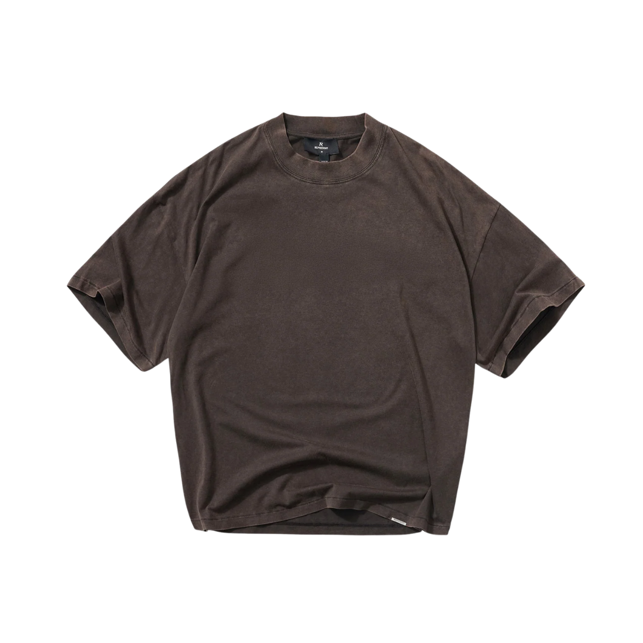 Polera Represent Initial Oversized Coffee