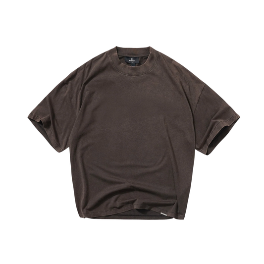 Polera Represent Initial Oversized Coffee