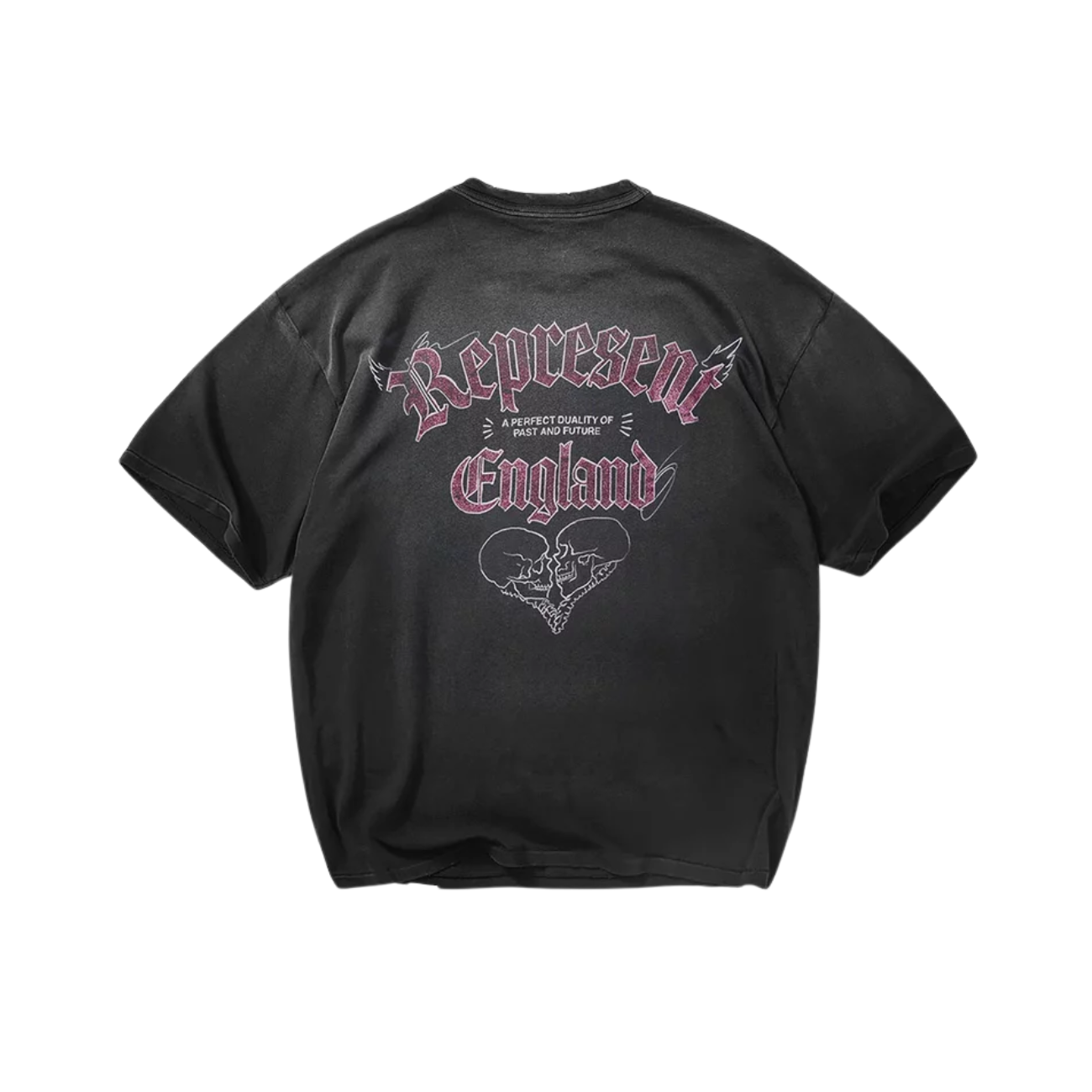 Polera Represent Duality Washed Black