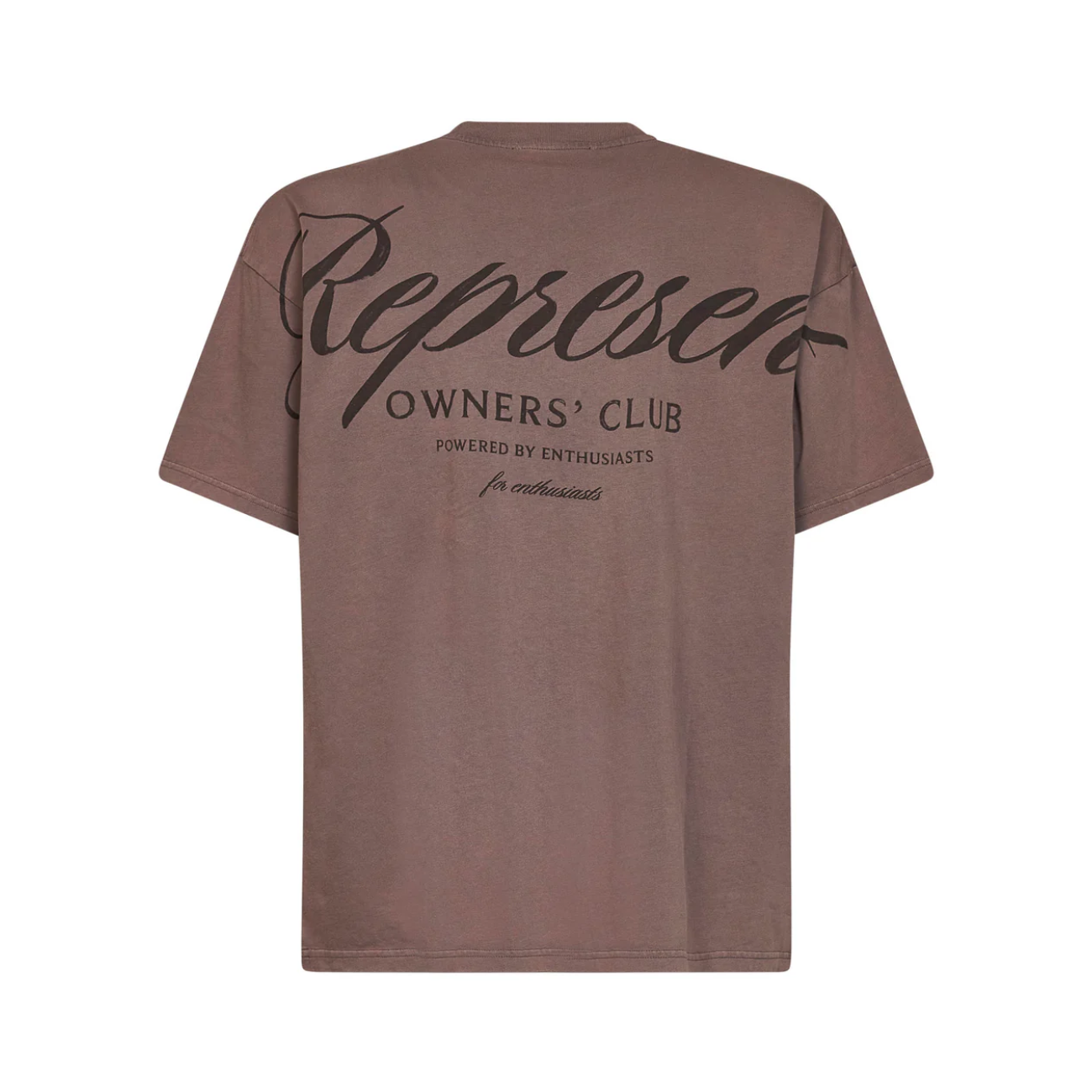 Polera Represent Owners Club Script Truffle