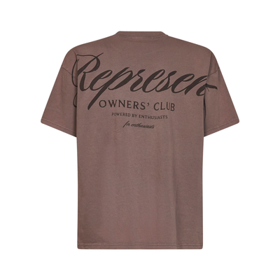 Polera Represent Owners Club Script Truffle