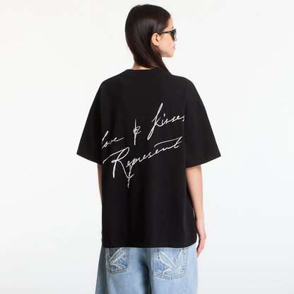 Polera Represent Love and Kisses Jet Black