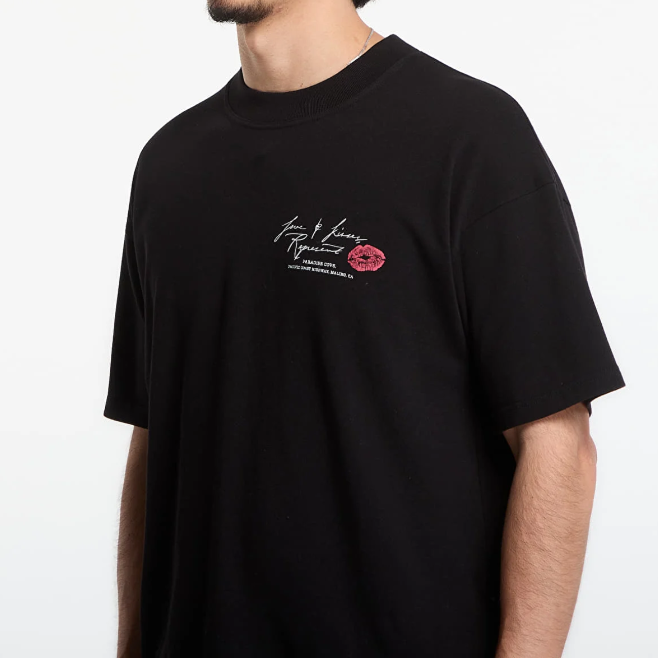 Polera Represent Love and Kisses Jet Black