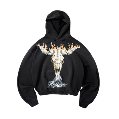 Poleron Represent British Cowboys Stained Black