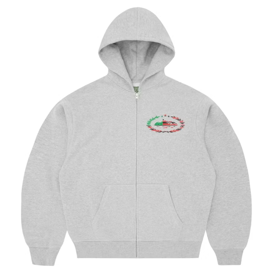 Poleron Corteiz x Denim Tears Cortears Royale Zip Hoodie