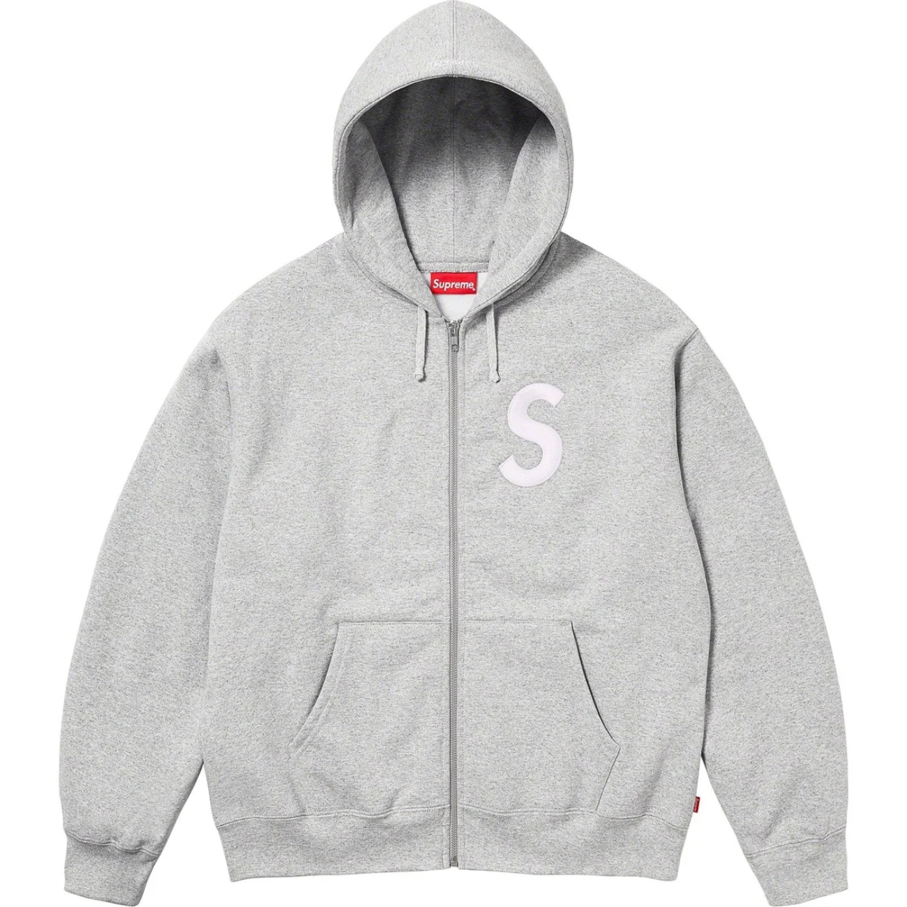 Poleron Supreme S Logo Zipper Grey