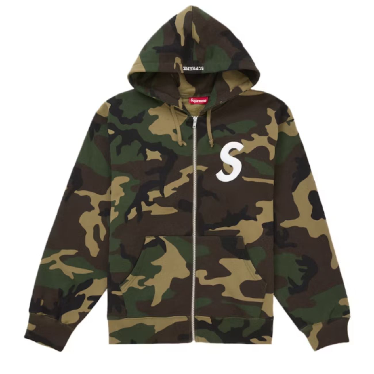 Poleron Supreme S Logo Zipper Camo