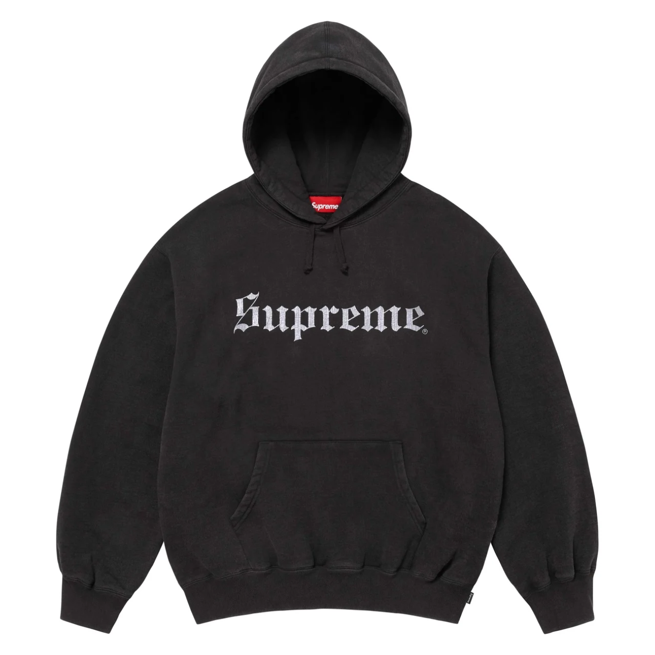 Poleron Supreme Washed Old English Black