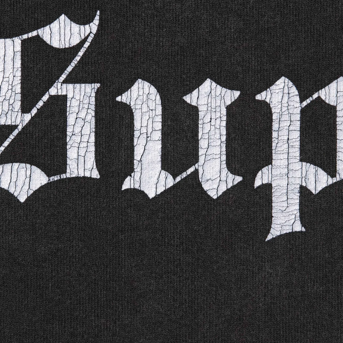 Poleron Supreme Washed Old English Black