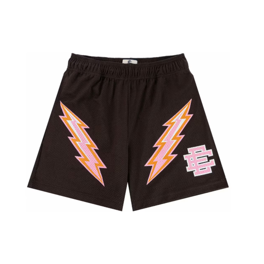 Eric Emanuel EE Short Dark Brown Pink/Bolt