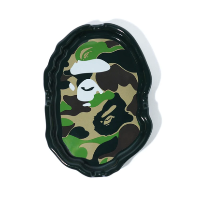 Cenicero BAPE Camo APE Head Green