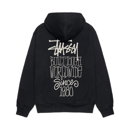 Poleron Stussy Pig Dyed Built Tough Black - XL