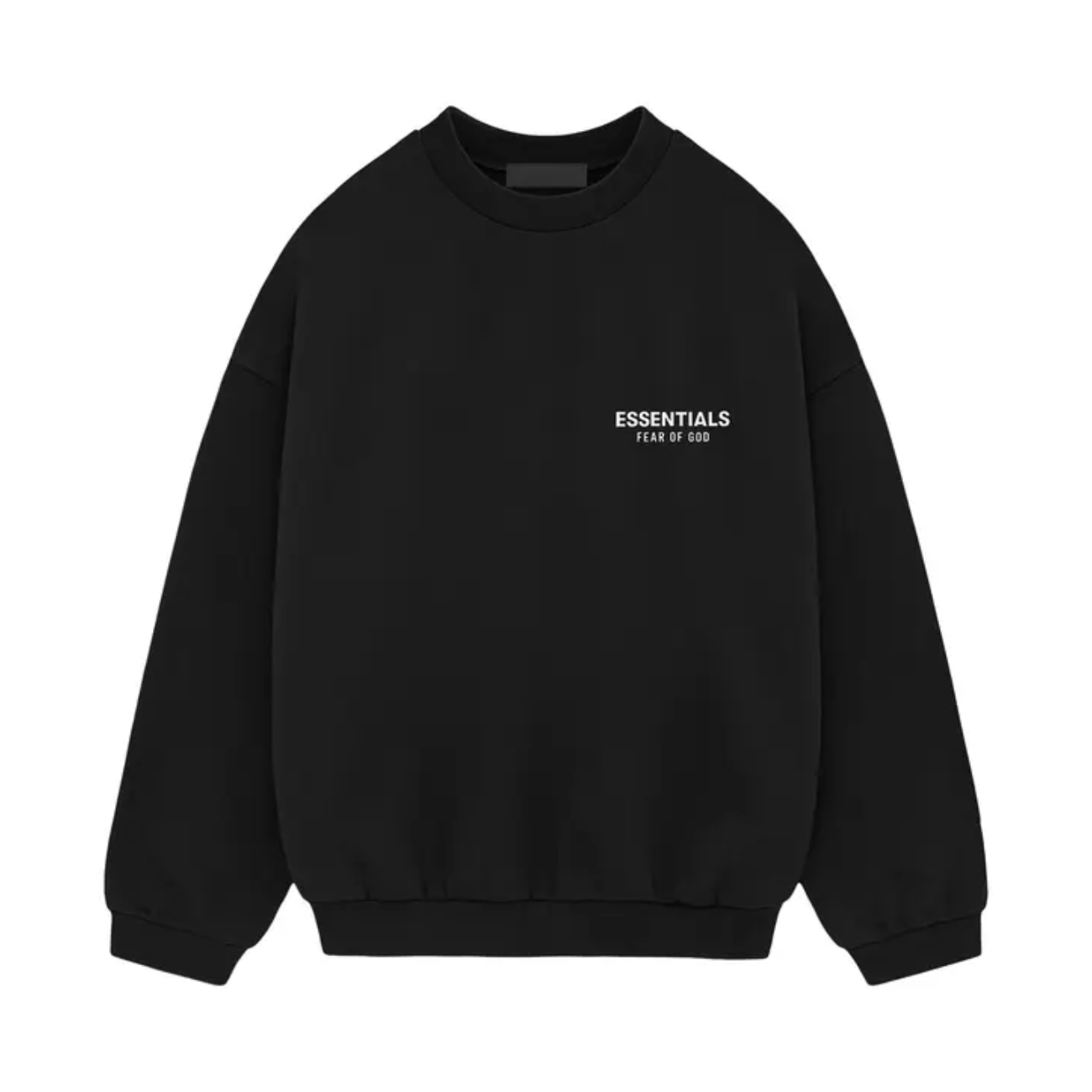 Poleron Essentials Fleece Crewneck II Black - L