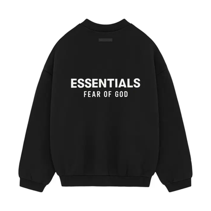 Poleron Essentials Fleece Crewneck II Black - L
