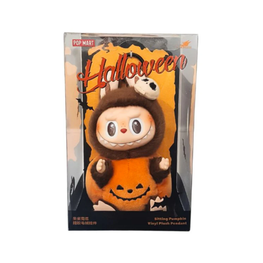 Pop-Mart Labubu Happy Halloween Party Series Sitting Pumpkin