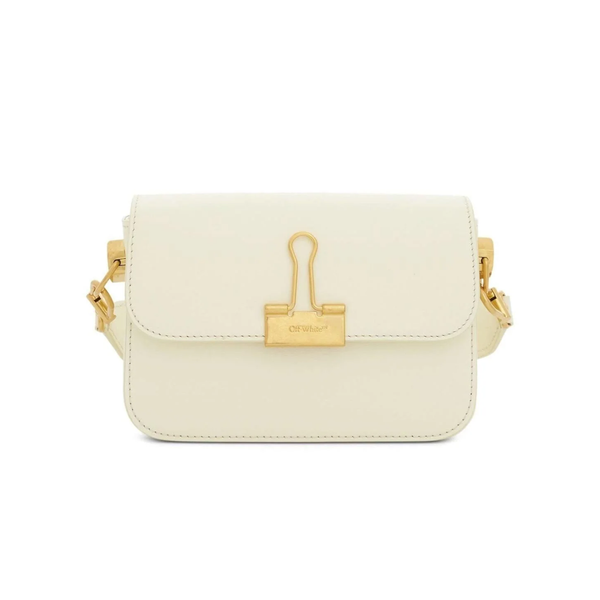 Cartera Off-White Plain Binder Shoulder Bag Baige No Color – Reserved