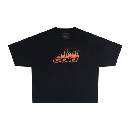 Polera Cold Culture Burnin Cold Black