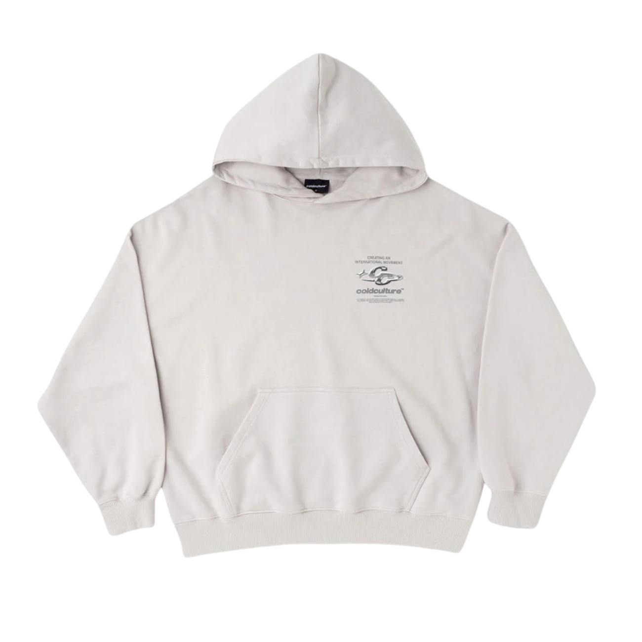 Poleron Cold Culture Sparkly Pearl Grey