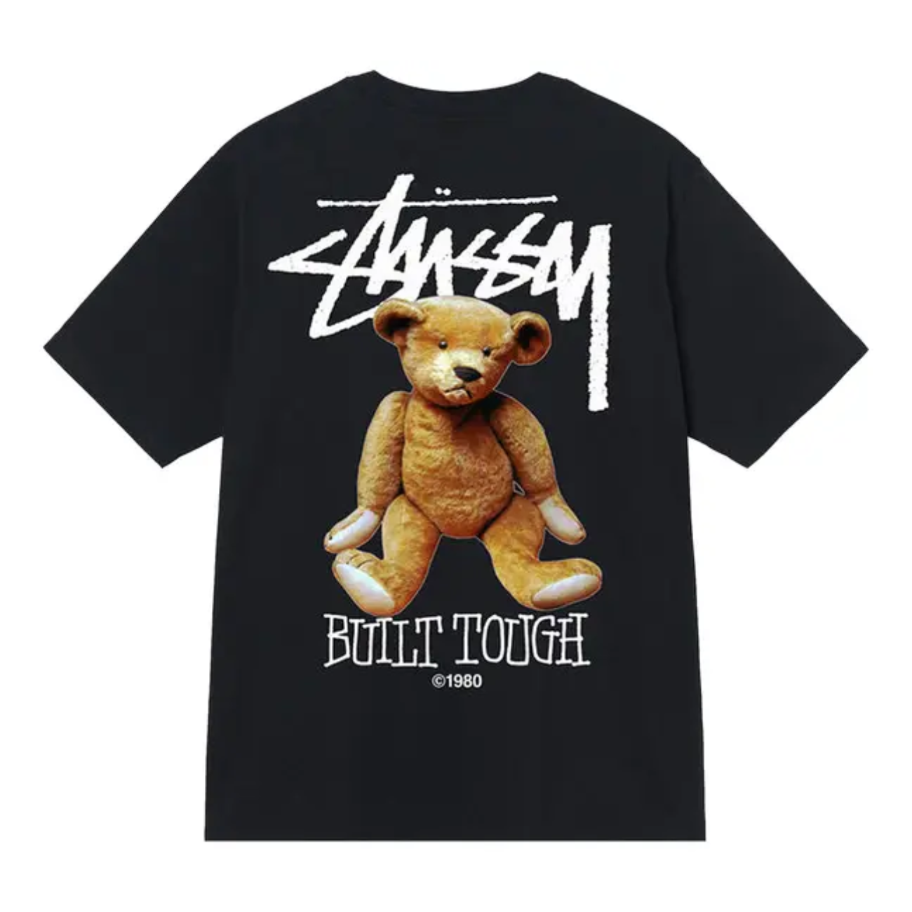 Polera Stussy Built Tough Black