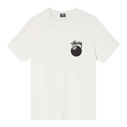 Polera Stussy 8 Ball Pig Dyed Natural