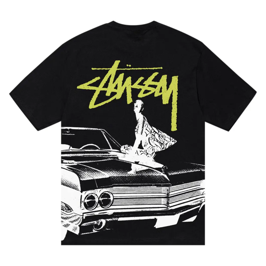 Polera Stussy Beat Crazy Black