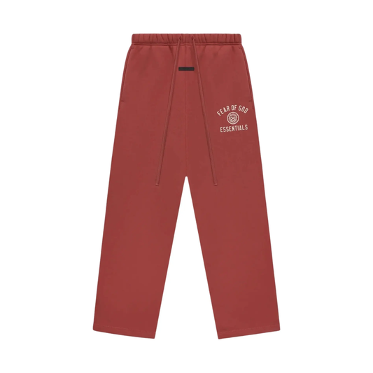Pantalon Essentials Fleece Relaxed Crimson FW24