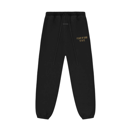Pantalon Essentials Fleece Black FW24