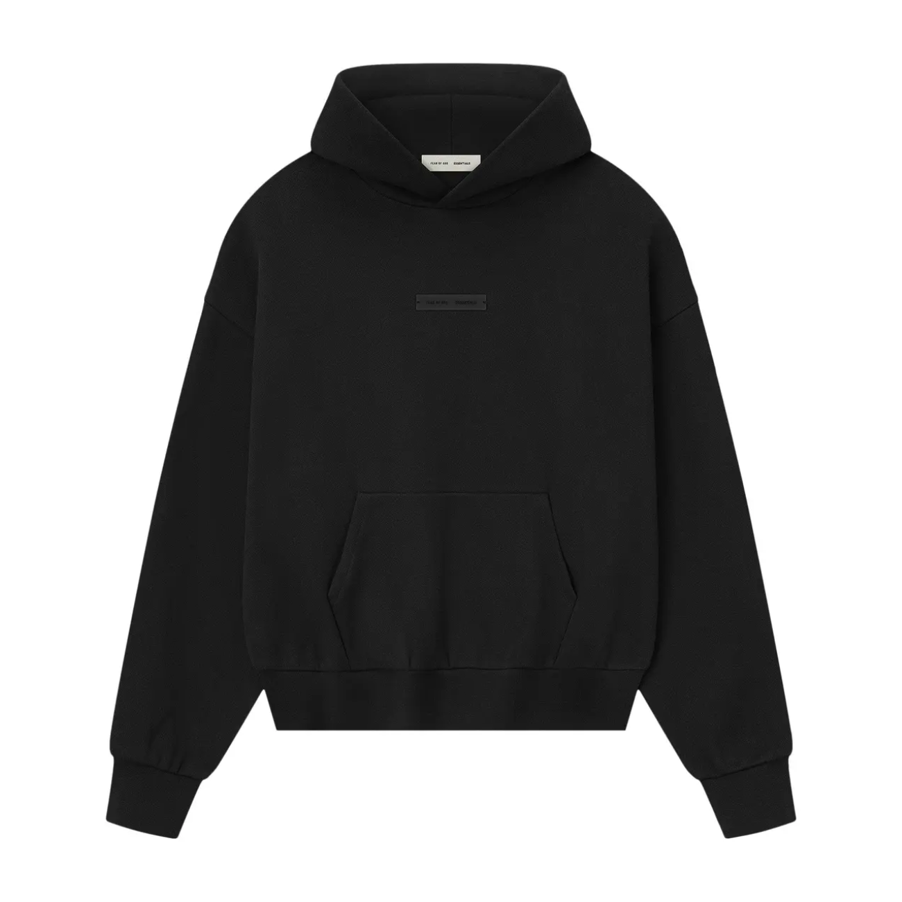 Poleron Essentials Classic Fleece Jet Black FW25