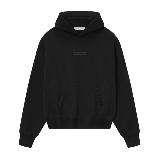 Poleron Essentials Classic Fleece Jet Black FW25
