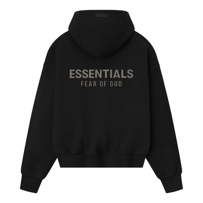 Poleron Essentials Classic Fleece Jet Black FW25