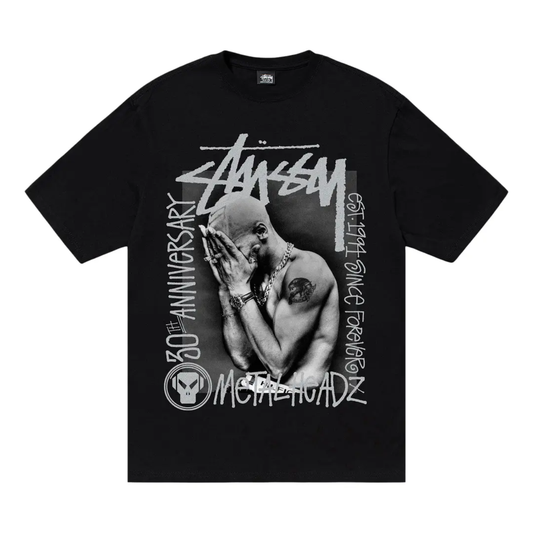 Polera Stussy x Goldie Metalheadz 30 Black